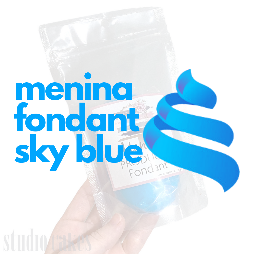 Fondant - Menina 250g Sky Blue