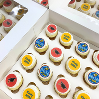 Bite-Size Custom Logo Cupcakes