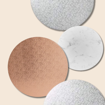 Cake boards of all shapes and sizes, round silver cake boards round white cake boards and round black cake boards. As well as square and rectangle cake boards.