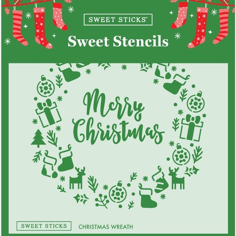 Sweet Stencils - Christmas Cake Wreath