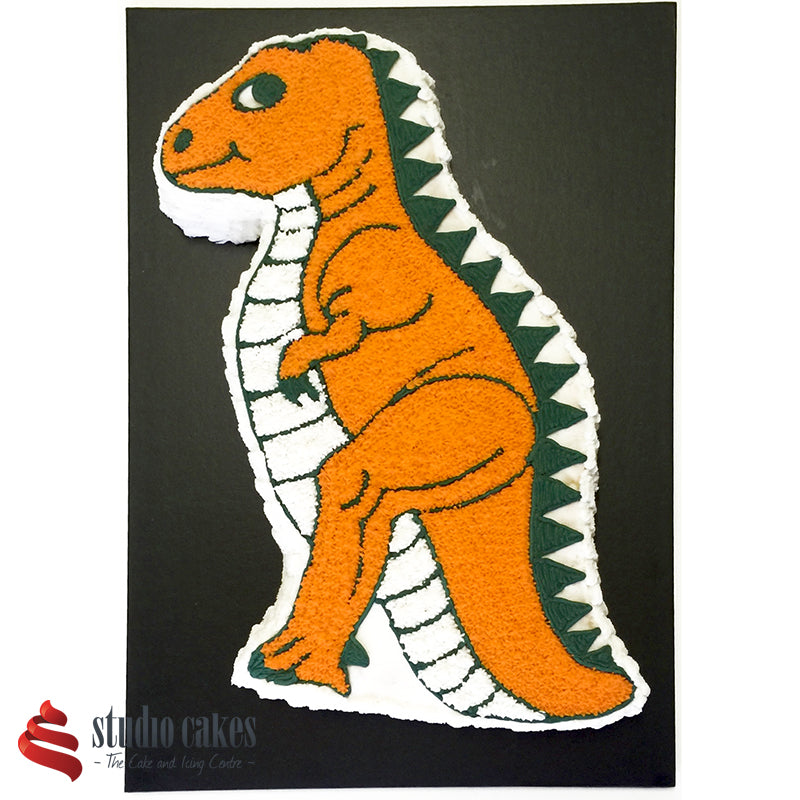 Dinosaur cake tin best sale