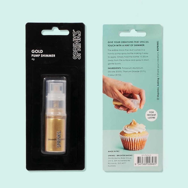Pump Shimmer Lustre Dust - Gold