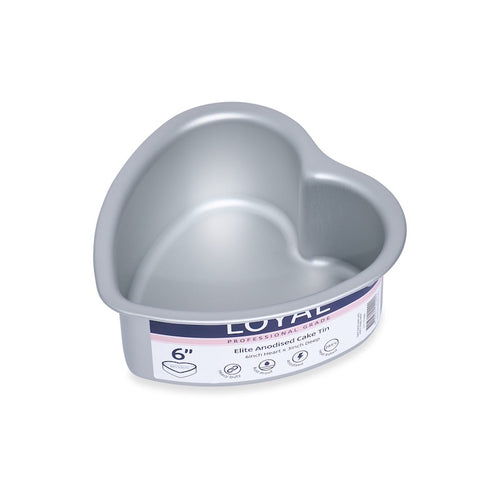Cake Tins - Anodised Heart Shape