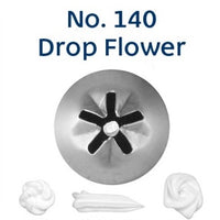 Stainless Steel Piping Nozzle - Drop Flower #140