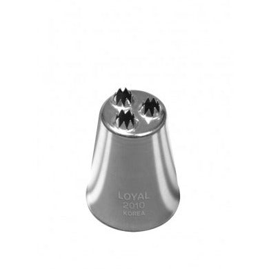 Stainless Steel Piping Nozzle - Triple Star #2010