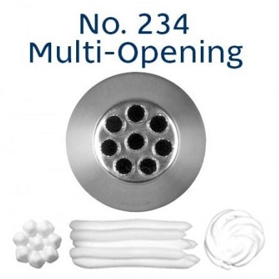 Stainless Steel Piping Nozzle - Grass Tip #234