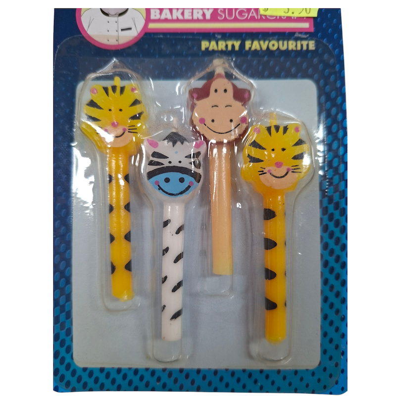 Candles - Jungle Animals