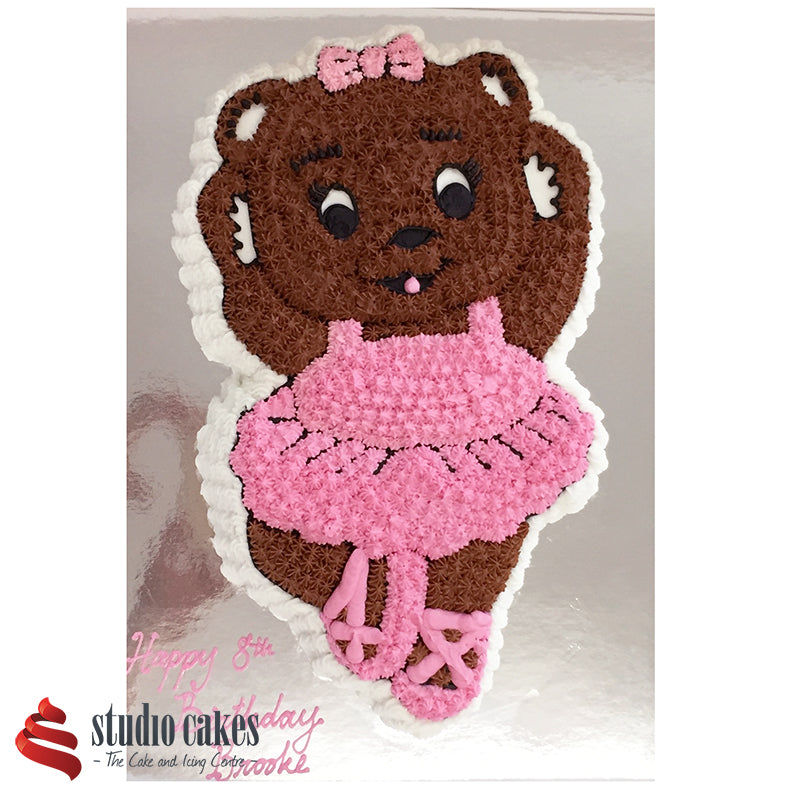 Cake Tin Hire - Ballerina Bear