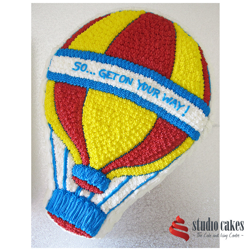 Cake Tin Hire - Hot Air Balloon