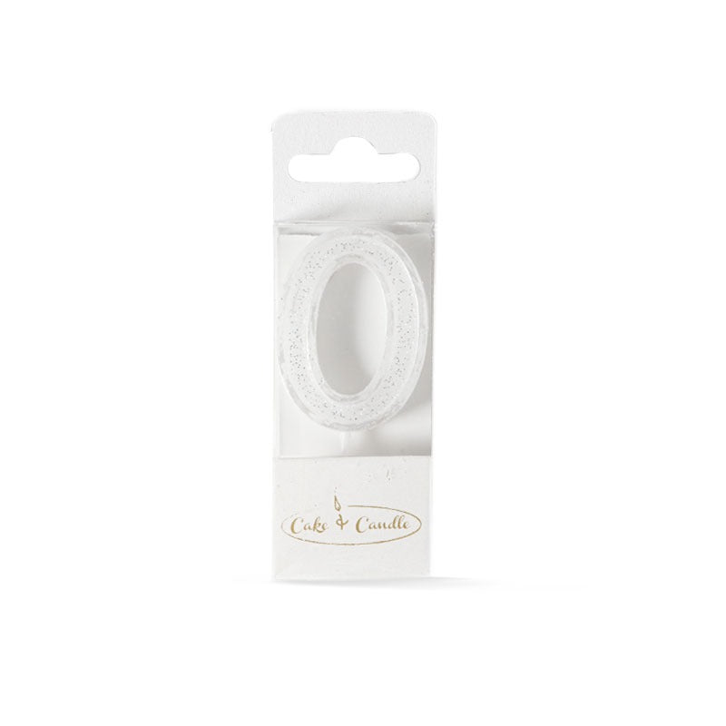 Mini Glitter Number Candles - 0 to 9