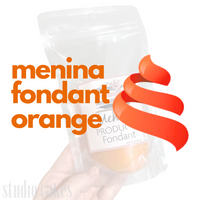 Fondant - Menina 250g Orange