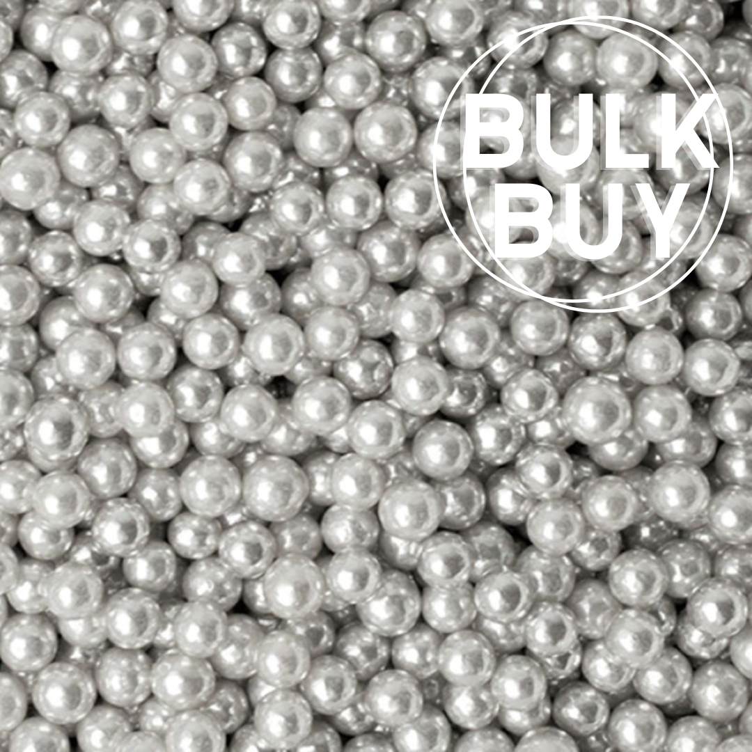 Cachous - Silver - BULK BUY 1kg