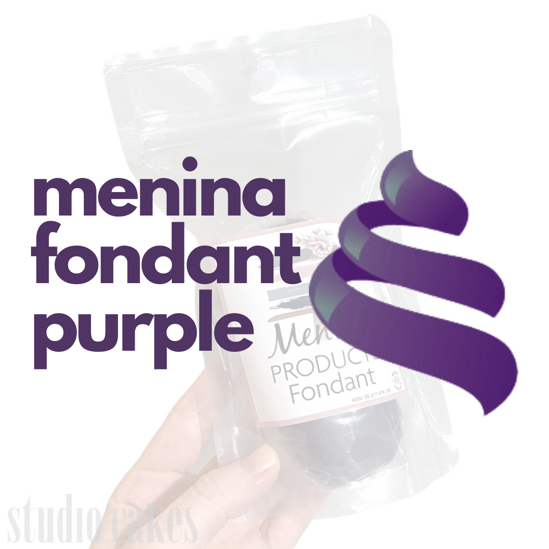 Fondant - Menina 250g Purple