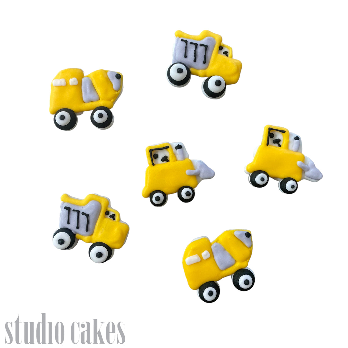 Sugar Toppers - Construction Trucks