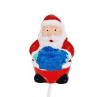 Christmas Ornaments - Santa on Pick