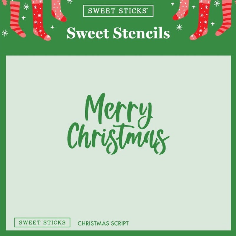 Sweet Stencils - Christmas Script