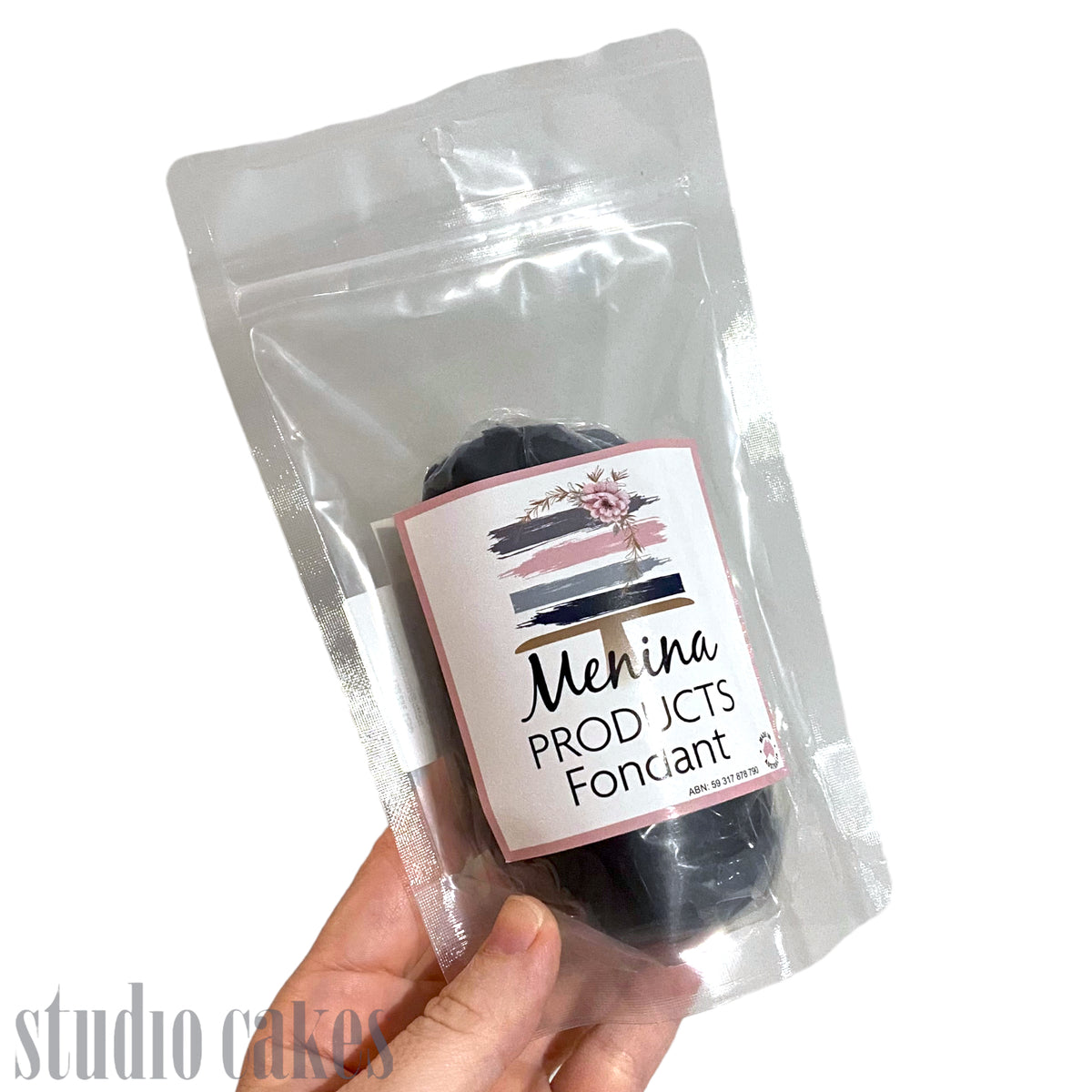 Fondant - Menina 250g Black