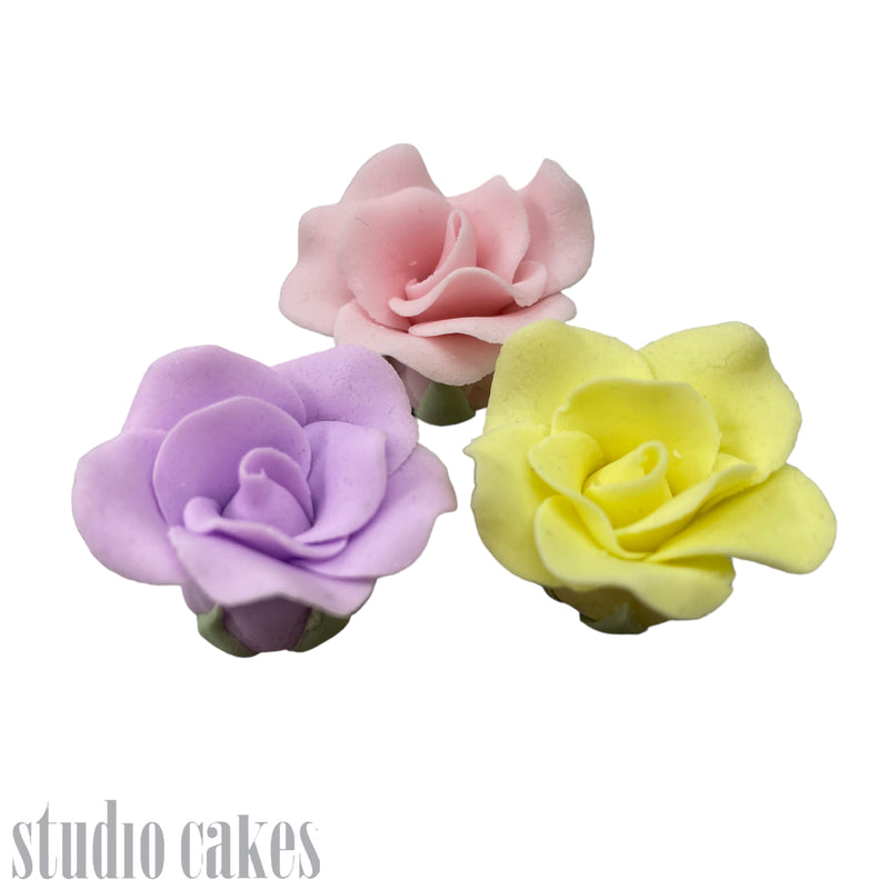 Sugar Flowers - Small Roses (Individual)