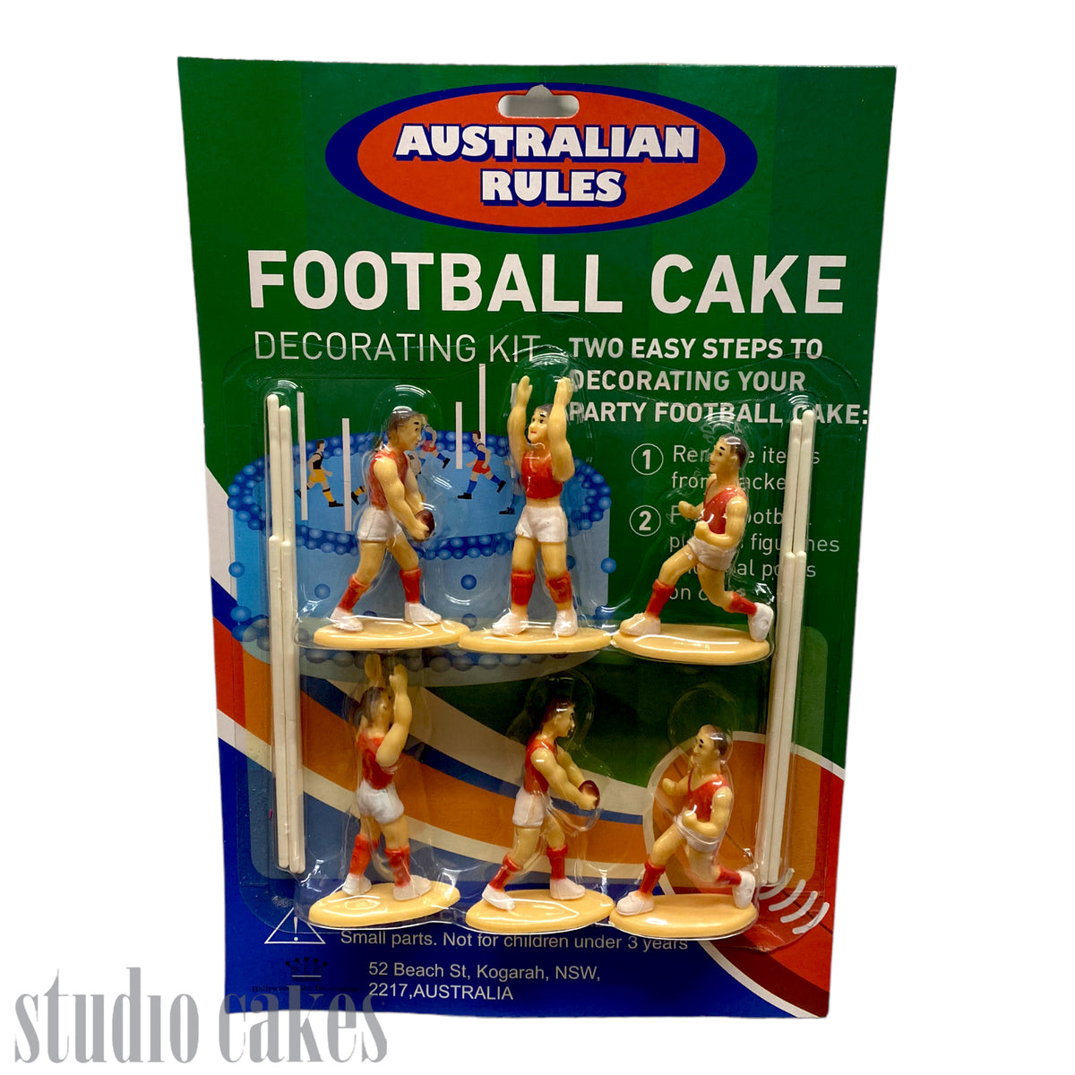 Football AFL Cake Decorating Kit