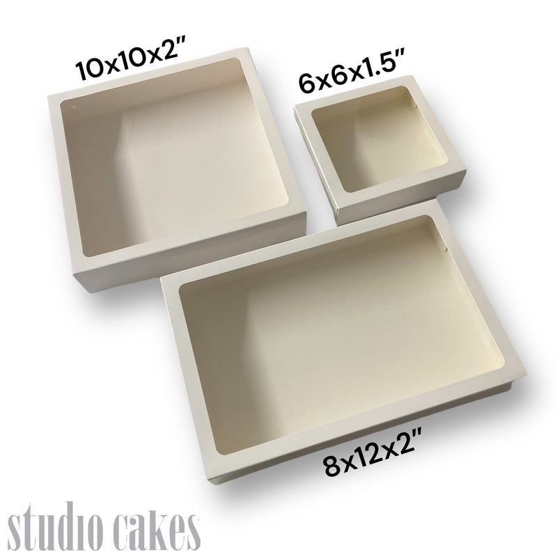 Cookie Boxes - White Gloss