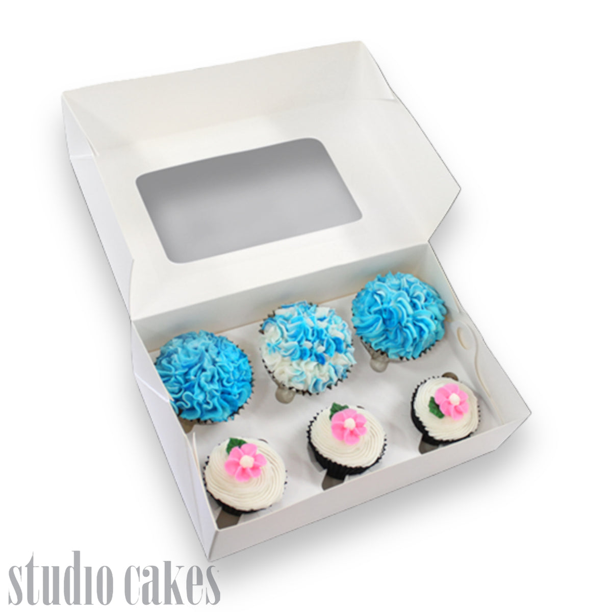 Cupcake Box - 6 Hole