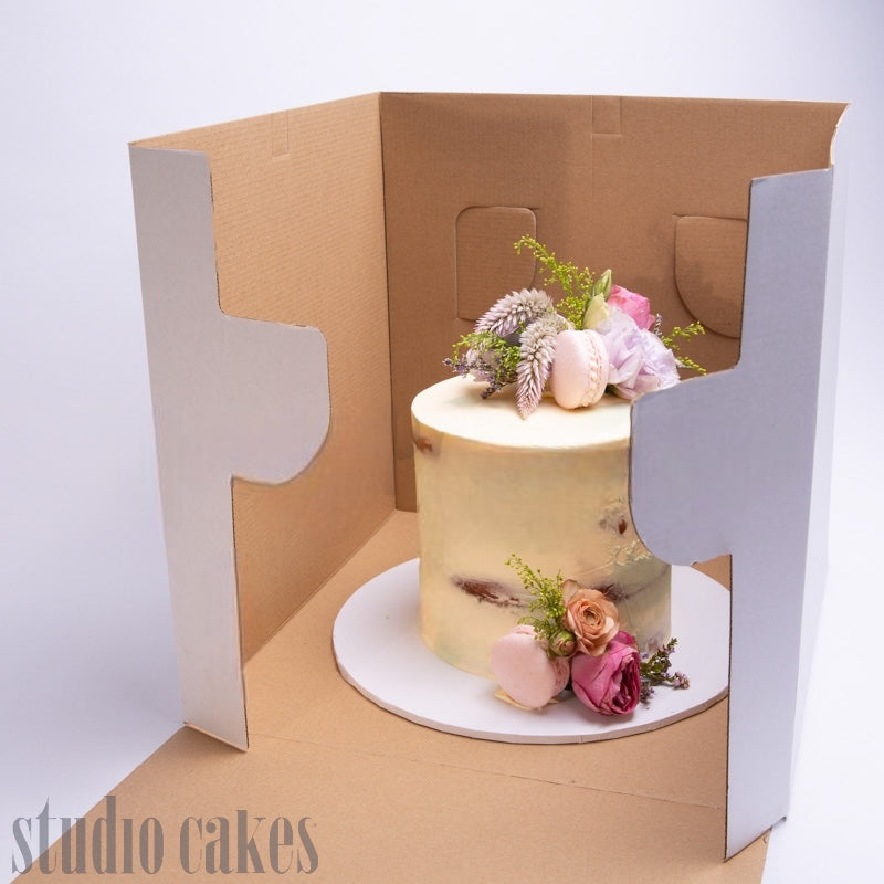 Wedding Cake Boxes - Heavy-Duty Corrugated Cardboard Boxes