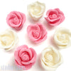 Sugar Flowers - Cupcake Roses (Pack of 8)