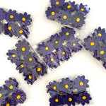 Sugar Flowers - Daisy blooms - Violet (12pk)