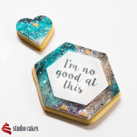 Custom Edible Cookigram - Say it with Cookies!