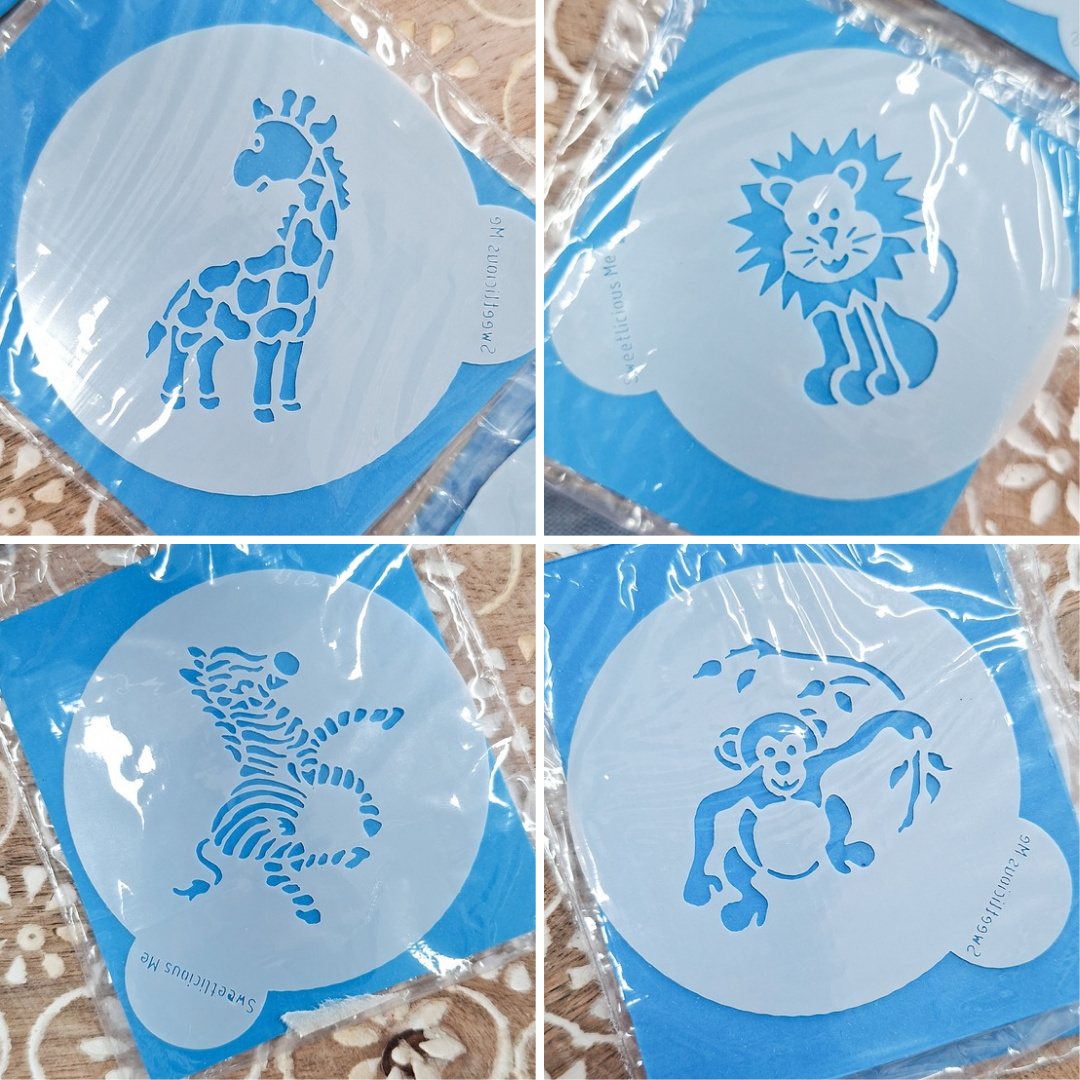 Stencils - Set of 4 Animals set of 4