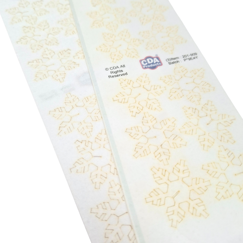 3D Wafer Snowflakes