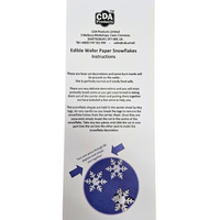 3D Wafer Snowflakes