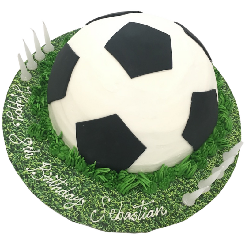 Soccer Ball Novelty Cake