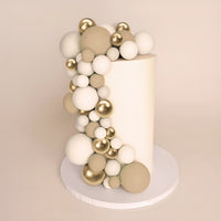 Cake Ball Toppers - Champagne Gold (32 Pieces)