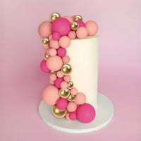 Cake Ball Toppers - Pretty In Pink (32 Pieces)