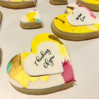 Custom Edible Cookigram - Say it with Cookies!