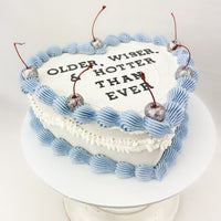 Heart Cake - Cherries on Top