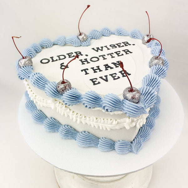 Heart Cake - Cherries on Top