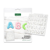 Domed Alphabet Silicone Mould