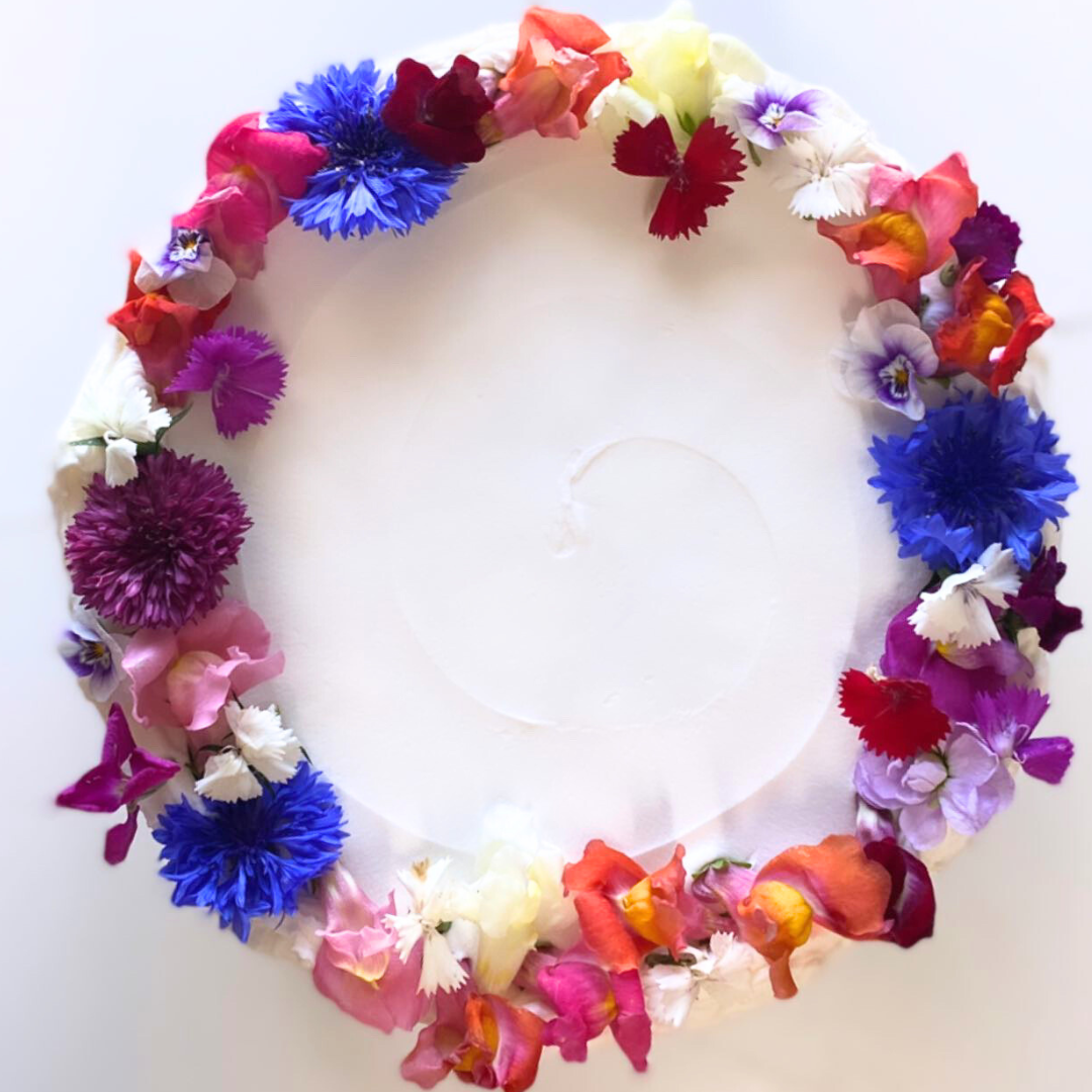 Flower Wreath Cake