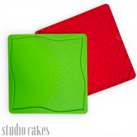 Brick and Grass Texture Mat Set