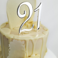 White Choca-Block Celebration Cake