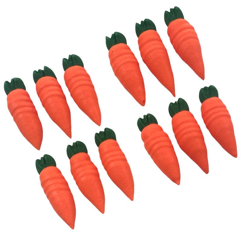 Sugar Toppers - Carrots (Pk 12)