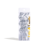 Candles - Swirly Pastel Silver (Pack of 16)