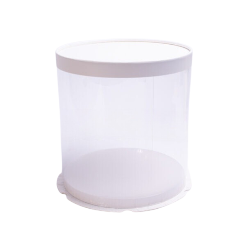 Cake Box - Clear Cylinder Display Box