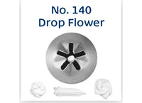 Stainless Steel Piping Nozzle - Drop Flower #140