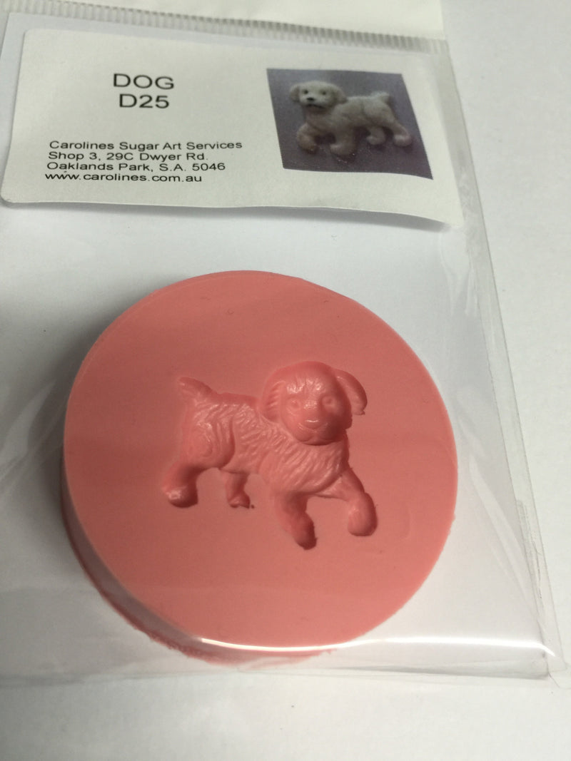 Silicone Mould - Dog (D25)