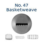 Stainless Steel Piping Nozzle - Basketweave #47