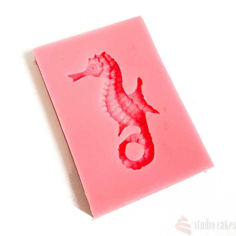 Silicone Mould - Seahorse 55mm