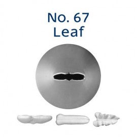 Stainless Steel Piping Nozzle - Leaf #67